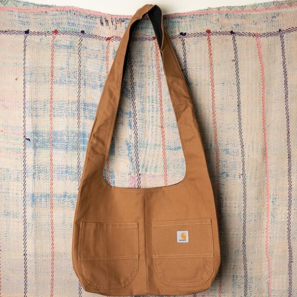 Upcycled carhartt hobo bag - Picture 1 of 5